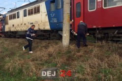 Accident feroviar în Dej. Un bărbat și-a pierdut viața – FOTO/VIDEO