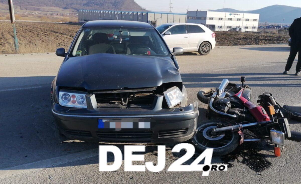 Bărbat din Gherla implicat într un accident în Bistrița FOTO Dej24 ro