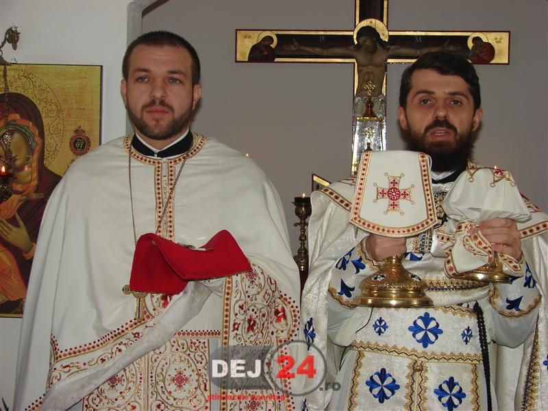 Protopop Ioan Buftea vizita Ieromonah Benedict Vesa (1)