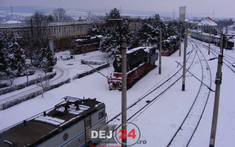 EXCLUSIV. Protest spontan la Dej-Triaj. Ceferiștii au refuzat să mai muncească