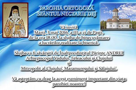 Parohia Ortodoxa Sf. Nectarie Dej