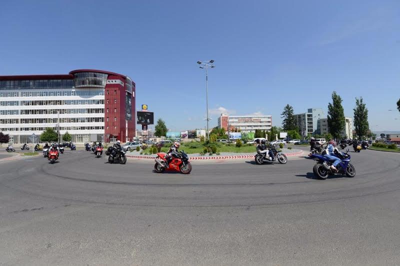 Motocicleta mocociclisti Cluj Bike Fest parada