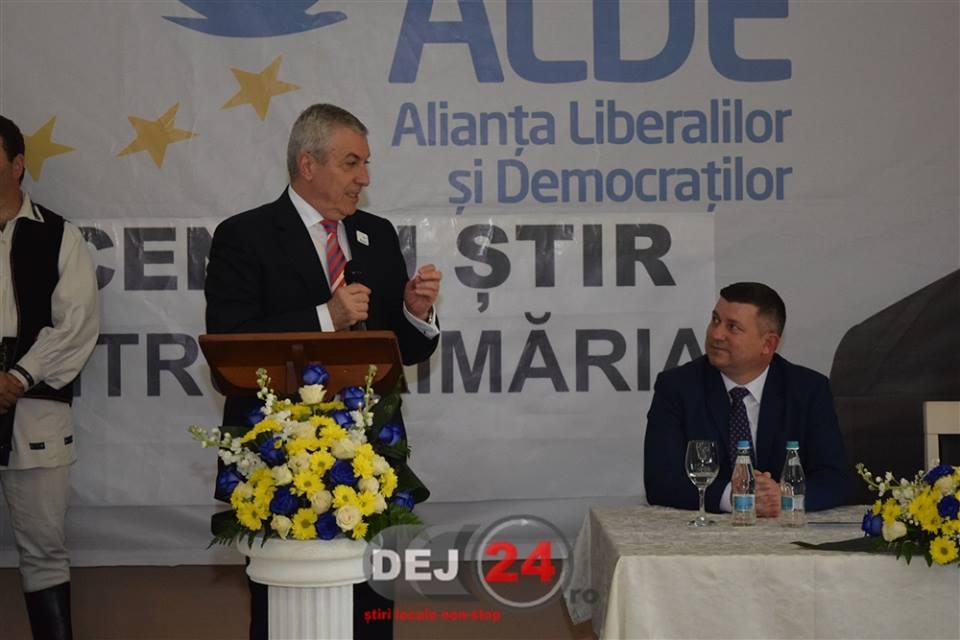 Vicentiu Stir ALDE lansare Primaria Dej Calin Popescu Tariceanu