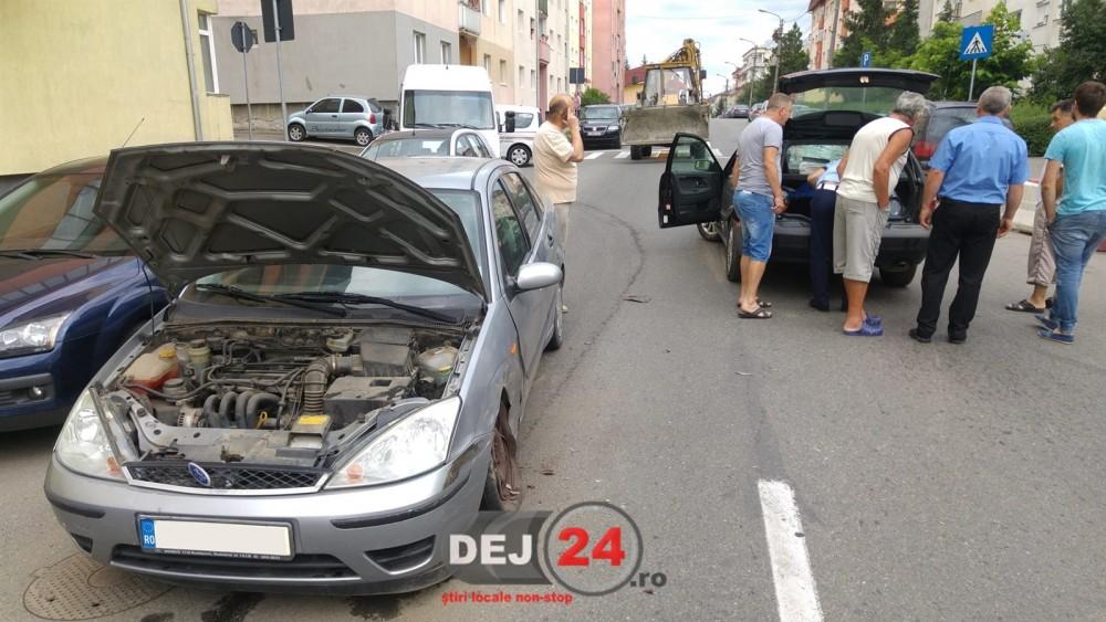 Accident strada Crangului Dej fuga de la locul accidentului (4)