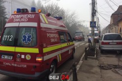 Elevi ai unei școli din Gherla, transportați de urgență la spital cu stări de greață și amețeli! – FOTO/VIDEO