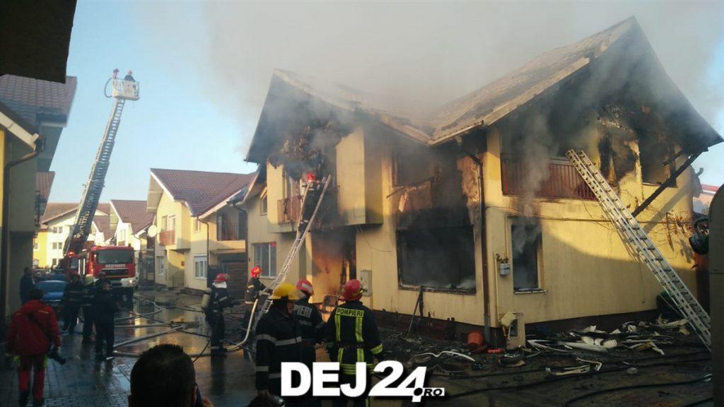 Incendiu Violent In Florești Un Duplex A Fost Cuprins De Flăcări