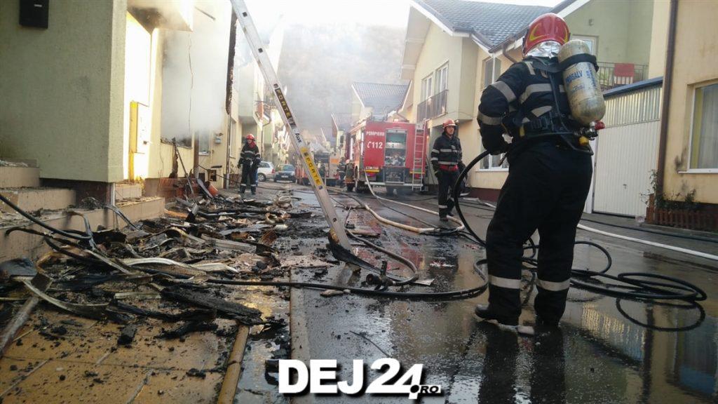 Incendiu Violent In Florești Un Duplex A Fost Cuprins De Flăcări